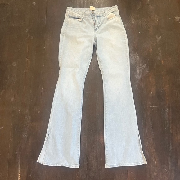 Lagence Anbilene Womens Split Hem Denim Bootcut Jeans flare - Picture 7 of 8